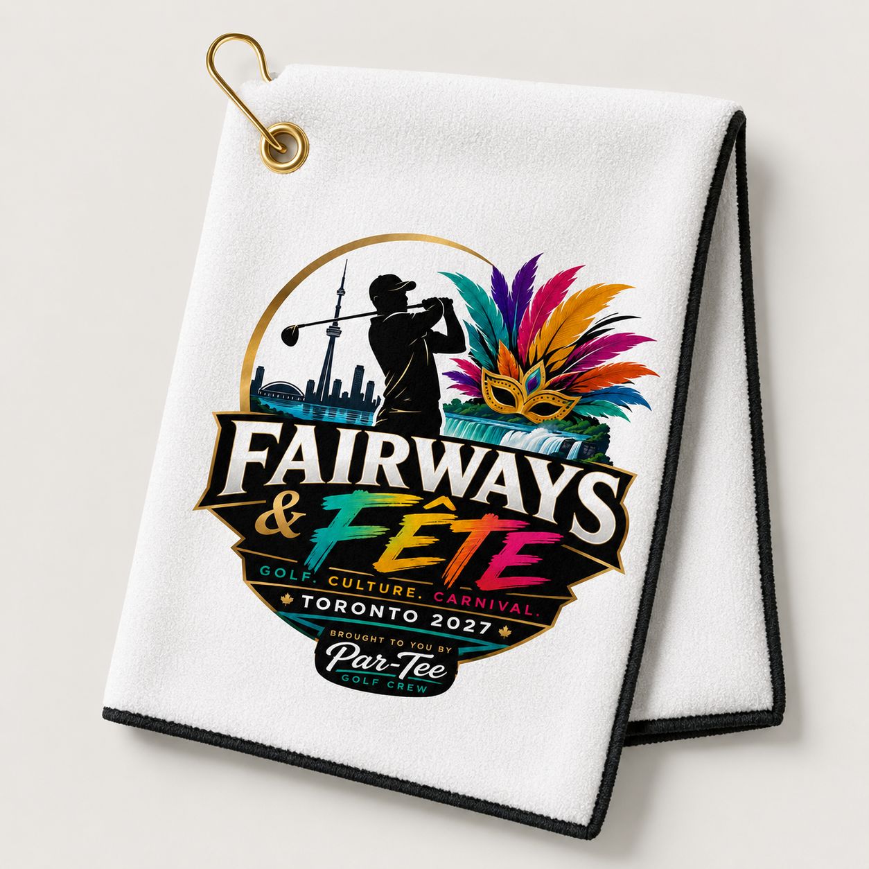 Fairways & Fête Toronto 2027 Golf Towel