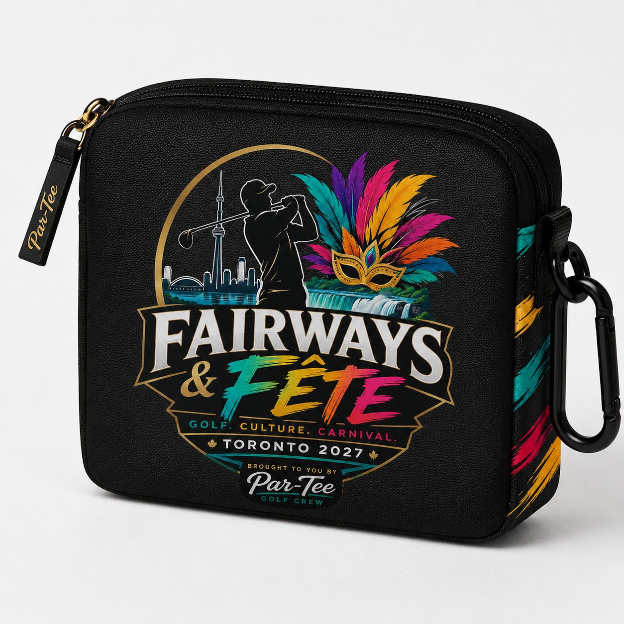Fairways & Fête Toronto 2027 Zip Pouch