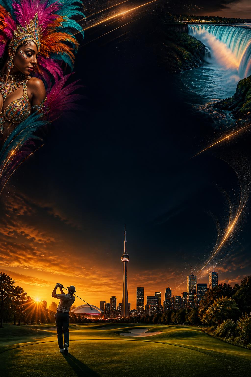 Fairways and Fête Toronto 2027 teaser flyer artwork